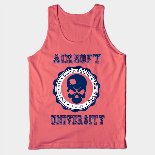 Airsoft University Tank Top by klarennns